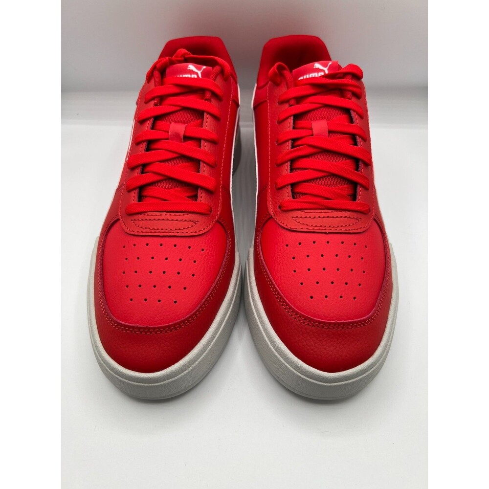 Puma Caven 2.0 Red White Sneakers Men’s Size 13 Casual Court Shoes